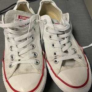 White converse kids size 4.5